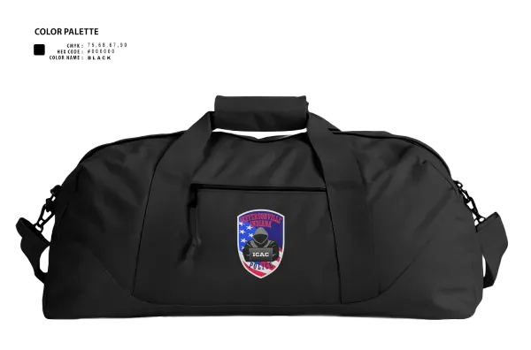 Duffle Bag, JPD, Police, Teamtime, Team time, sublimation, custom sports apparel, team uniforms, spirit wear, spiritwear, sports uniforms, custom shirts, team store, custom team store, fundraiser sports, apparel fundraiser