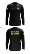 Mille Lacs County Sheriff Long Sleeve Performance Shirt - 1