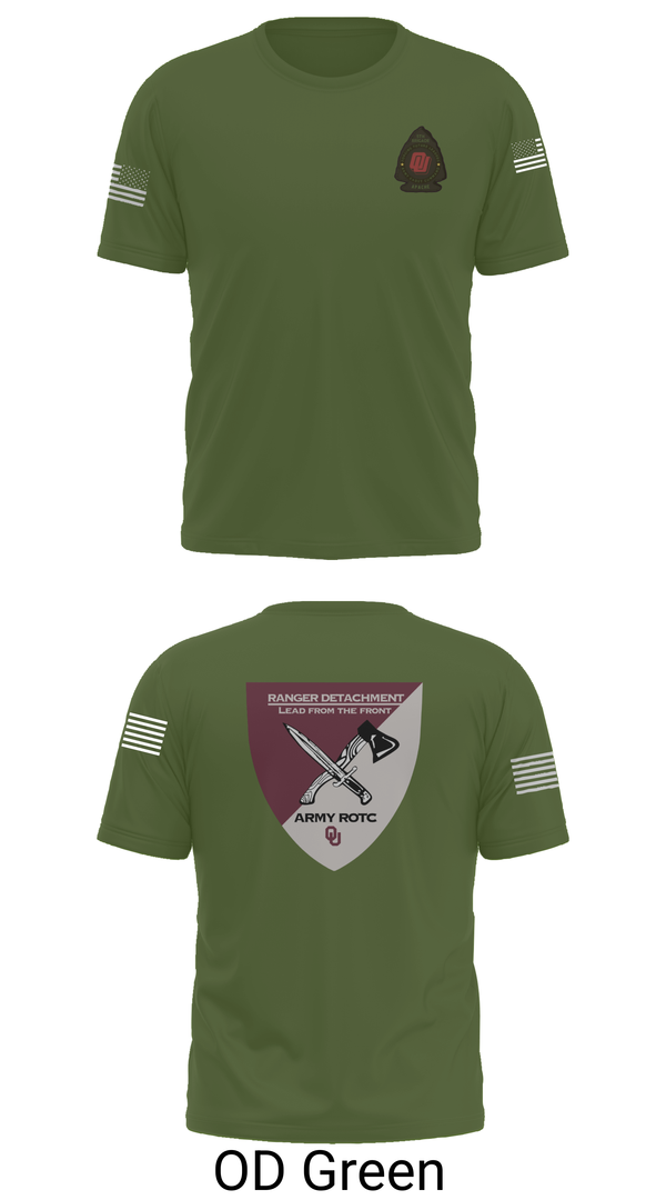 Short Sleeve Performance Shirt, FY 25-26 OU RC, Army, Teamtime, Team time, sublimation, custom sports apparel, team uniforms, spirit wear, spiritwear, sports uniforms, custom shirts, team store, custom team store, fundraiser sports, apparel fundraiser