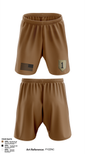 1st infantry division 88621490 Athletic Shorts With Pockets - 1