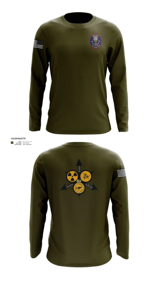 Long Sleeve Performance Shirt, , Army, Teamtime, Team time, sublimation, custom sports apparel, team uniforms, spirit wear, spiritwear, sports uniforms, custom shirts, team store, custom team store, fundraiser sports, apparel fundraiser