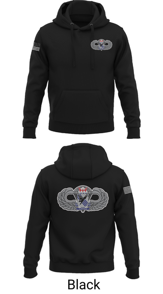Hoodie, 1-505th PIR 82nd airborne, Army, Teamtime, Team time, sublimation, custom sports apparel, team uniforms, spirit wear, spiritwear, sports uniforms, custom shirts, team store, custom team store, fundraiser sports, apparel fundraiser
