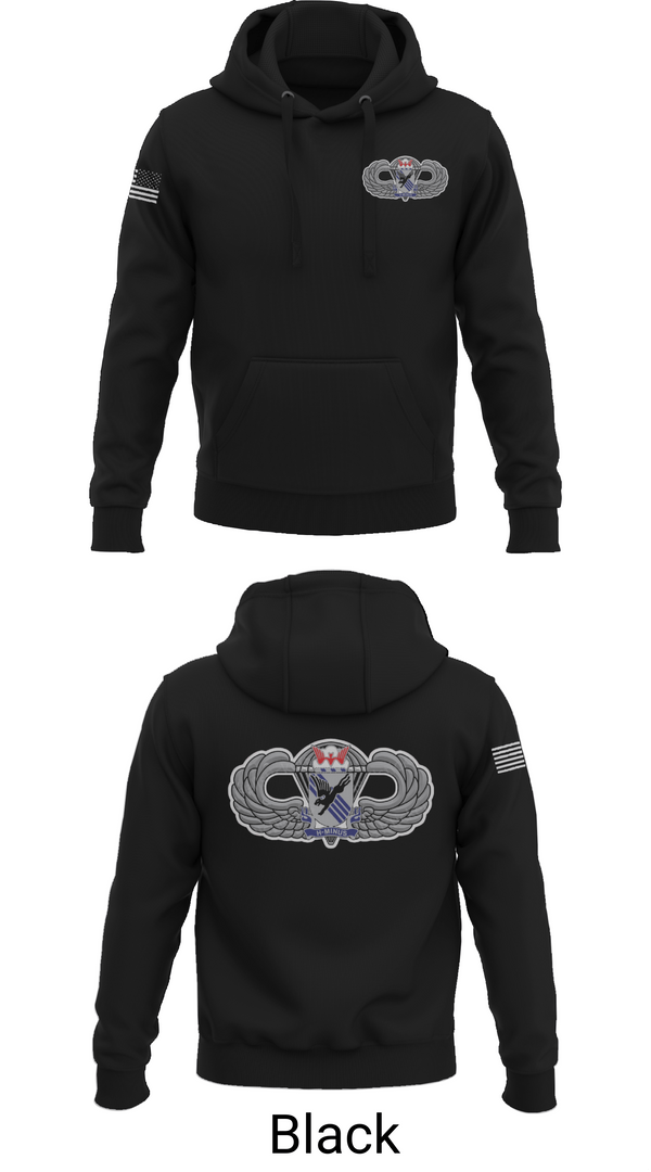 Hoodie, 1-505th PIR 82nd airborne, Army, Teamtime, Team time, sublimation, custom sports apparel, team uniforms, spirit wear, spiritwear, sports uniforms, custom shirts, team store, custom team store, fundraiser sports, apparel fundraiser