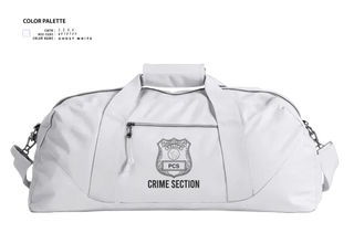 Duffle Bag, 5th PCT Crime Section, , Teamtime, Team time, sublimation, custom sports apparel, team uniforms, spirit wear, spiritwear, sports uniforms, custom shirts, team store, custom team store, fundraiser sports, apparel fundraiser