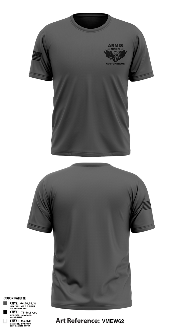 Old School Cotton Feel Shirt, JFHQ ARMIS, National Guard, Teamtime, Team time, sublimation, custom sports apparel, team uniforms, spirit wear, spiritwear, sports uniforms, custom shirts, team store, custom team store, fundraiser sports, apparel fundraiser