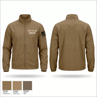 Windbreaker, HHC 1-10 AB HAVOC, Army, Teamtime, Team time, sublimation, custom sports apparel, team uniforms, spirit wear, spiritwear, sports uniforms, custom shirts, team store, custom team store, fundraiser sports, apparel fundraiser