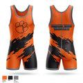 Honaker Tigers 66302356 Wrestling Singlet - 1