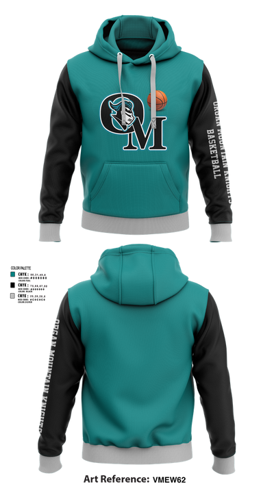Organ Mountain Knights Basketball 63063900 Hoodie - 40