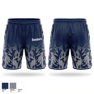 Athletic Shorts With Pockets, Bombers, Baseball, Teamtime, Team time, sublimation, custom sports apparel, team uniforms, spirit wear, spiritwear, sports uniforms, custom shirts, team store, custom team store, fundraiser sports, apparel fundraiser