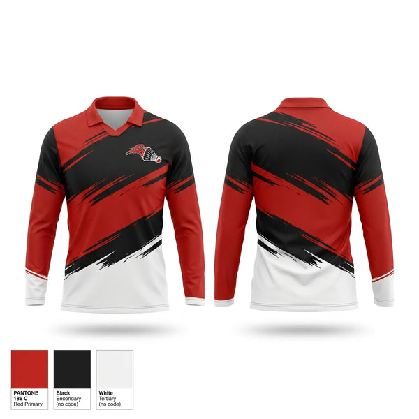 Long Sleeve Performance Shirt, Montgomery Badminton, Tennis, Teamtime, Team time, sublimation, custom sports apparel, team uniforms, spirit wear, spiritwear, sports uniforms, custom shirts, team store, custom team store, fundraiser sports, apparel fundraiser