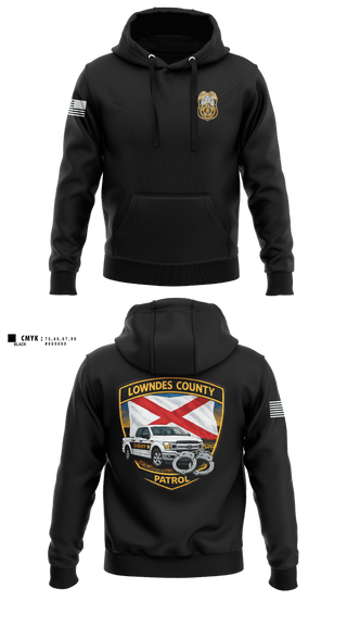 Hoodie, Lowndes County Sheriff’s, Police, Teamtime, Team time, sublimation, custom sports apparel, team uniforms, spirit wear, spiritwear, sports uniforms, custom shirts, team store, custom team store, fundraiser sports, apparel fundraiser