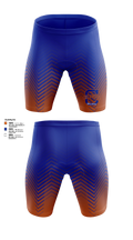 Columbus High School Wrestling 82810722 Men's Compression Shorts - 3