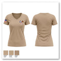 NCR STC Women's Short Sleeve V-neck Shirt - 1