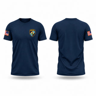 Short Sleeve Performance Shirt, Monticello Police Department, Police, Teamtime, Team time, sublimation, custom sports apparel, team uniforms, spirit wear, spiritwear, sports uniforms, custom shirts, team store, custom team store, fundraiser sports, apparel fundraiser