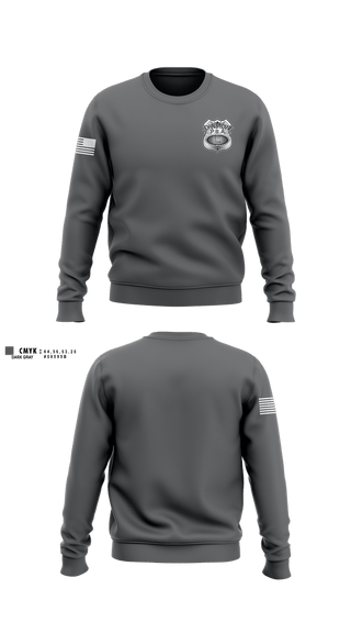 Crew Neck Sweatshirt, JPD PBA, Police, Teamtime, Team time, sublimation, custom sports apparel, team uniforms, spirit wear, spiritwear, sports uniforms, custom shirts, team store, custom team store, fundraiser sports, apparel fundraiser