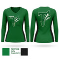 SOWEGA TRIBE 51104916 Women's Long Sleeve V-neck Shirt - 21