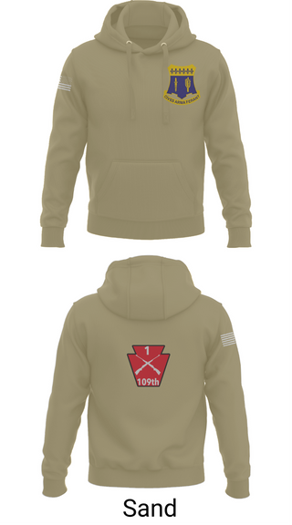 Hoodie, A co 1/109, National Guard, Teamtime, Team time, sublimation, custom sports apparel, team uniforms, spirit wear, spiritwear, sports uniforms, custom shirts, team store, custom team store, fundraiser sports, apparel fundraiser