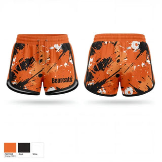 Womens Shorts, Bearcats, Women's Lacrosse, Teamtime, Team time, sublimation, custom sports apparel, team uniforms, spirit wear, spiritwear, sports uniforms, custom shirts, team store, custom team store, fundraiser sports, apparel fundraiser
