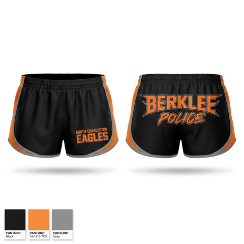 Womens Shorts, South Charleston Eagles, Cheer, Teamtime, Team time, sublimation, custom sports apparel, team uniforms, spirit wear, spiritwear, sports uniforms, custom shirts, team store, custom team store, fundraiser sports, apparel fundraiser