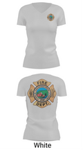 Cedar Bluff Fire Department 52852385 Women's Short Sleeve V-neck Shirt - 12