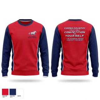 Crew Neck Sweatshirt, Plaza Park, Cross Country, Teamtime, Team time, sublimation, custom sports apparel, team uniforms, spirit wear, spiritwear, sports uniforms, custom shirts, team store, custom team store, fundraiser sports, apparel fundraiser