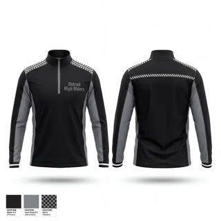 Quarter Zip Jacket, Detroit High Riders, , Teamtime, Team time, sublimation, custom sports apparel, team uniforms, spirit wear, spiritwear, sports uniforms, custom shirts, team store, custom team store, fundraiser sports, apparel fundraiser