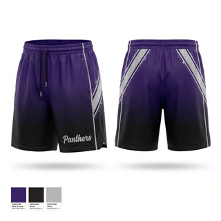 Athletic Shorts With Pockets, Panthers, Cheer, Teamtime, Team time, sublimation, custom sports apparel, team uniforms, spirit wear, spiritwear, sports uniforms, custom shirts, team store, custom team store, fundraiser sports, apparel fundraiser
