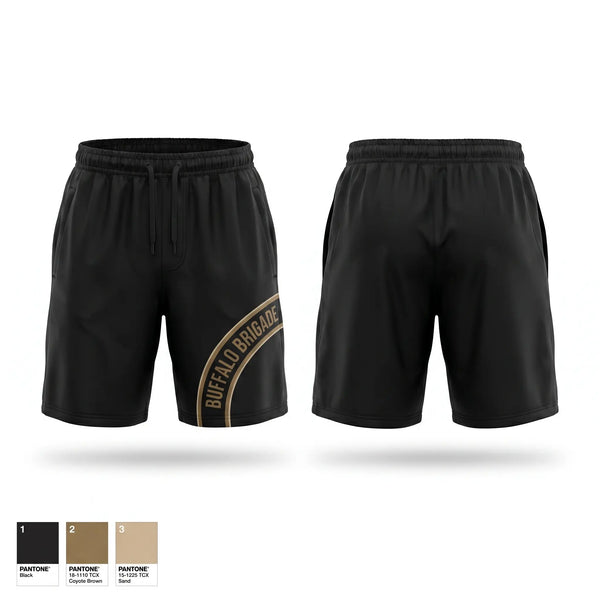 Athletic Shorts With Pockets, Buffalo Brigade, Army, Teamtime, Team time, sublimation, custom sports apparel, team uniforms, spirit wear, spiritwear, sports uniforms, custom shirts, team store, custom team store, fundraiser sports, apparel fundraiser