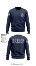 Dothan Fire Department  Crew Neck Sweatshirt - 1