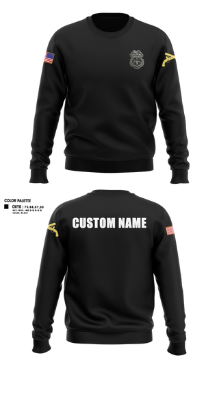 Crew Neck Sweatshirt, 13th MDBFort Jackson LEA, Army, Teamtime, Team time, sublimation, custom sports apparel, team uniforms, spirit wear, spiritwear, sports uniforms, custom shirts, team store, custom team store, fundraiser sports, apparel fundraiser
