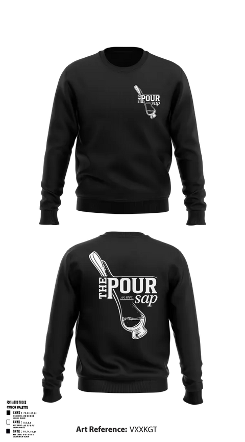 Crew Neck Sweatshirt, The Pour Sap, , Teamtime, Team time, sublimation, custom sports apparel, team uniforms, spirit wear, spiritwear, sports uniforms, custom shirts, team store, custom team store, fundraiser sports, apparel fundraiser
