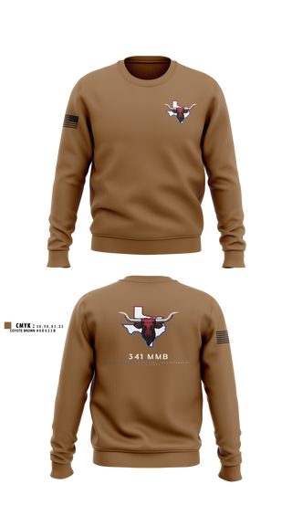 Crew Neck Sweatshirt, 341 MMB, Army, Teamtime, Team time, sublimation, custom sports apparel, team uniforms, spirit wear, spiritwear, sports uniforms, custom shirts, team store, custom team store, fundraiser sports, apparel fundraiser