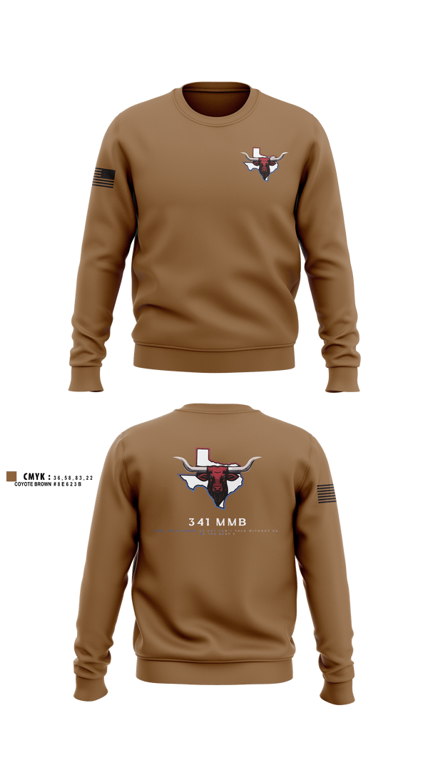 Crew Neck Sweatshirt, 341 MMB, Army, Teamtime, Team time, sublimation, custom sports apparel, team uniforms, spirit wear, spiritwear, sports uniforms, custom shirts, team store, custom team store, fundraiser sports, apparel fundraiser