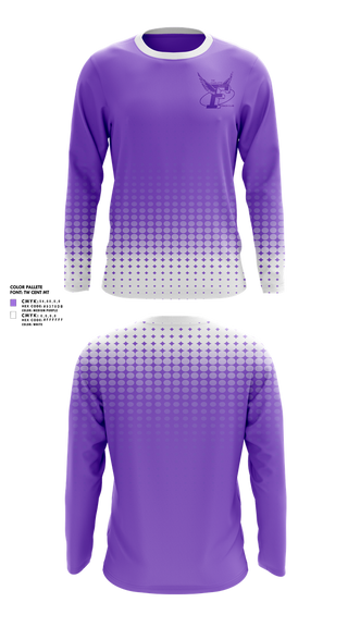 Long Sleeve Performance Shirt, The Charlotte Flights, Track & Field, Teamtime, Team time, sublimation, custom sports apparel, team uniforms, spirit wear, spiritwear, sports uniforms, custom shirts, team store, custom team store, fundraiser sports, apparel fundraiser