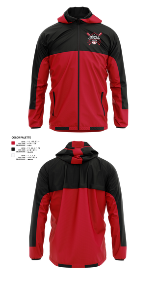 Windbreaker, Triple Crown Elite, Baseball, Teamtime, Team time, sublimation, custom sports apparel, team uniforms, spirit wear, spiritwear, sports uniforms, custom shirts, team store, custom team store, fundraiser sports, apparel fundraiser