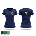 Clintwood Rescue Squad Women's Short Sleeve V-neck Shirt - 1