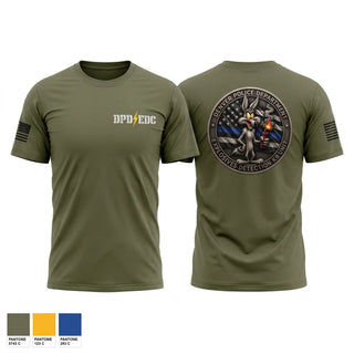 Old School Cotton Feel Shirt, Explosives detection k9 unit, Police, Teamtime, Team time, sublimation, custom sports apparel, team uniforms, spirit wear, spiritwear, sports uniforms, custom shirts, team store, custom team store, fundraiser sports, apparel fundraiser