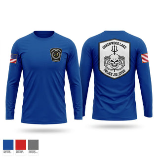 Long Sleeve Performance Shirt, Greenwood Lake Police, Police, Teamtime, Team time, sublimation, custom sports apparel, team uniforms, spirit wear, spiritwear, sports uniforms, custom shirts, team store, custom team store, fundraiser sports, apparel fundraiser