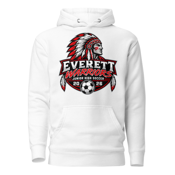 Unisex Hoodie - 1 - White