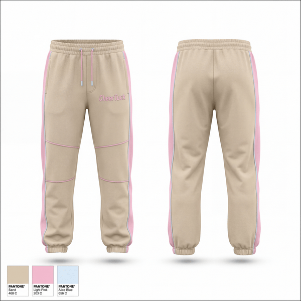 Sweatpants, CheerTuck, Cheer, Teamtime, Team time, sublimation, custom sports apparel, team uniforms, spirit wear, spiritwear, sports uniforms, custom shirts, team store, custom team store, fundraiser sports, apparel fundraiser