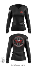 36 Engineer Brigade 21173189 Women's Long Sleeve V-neck Shirt - 102