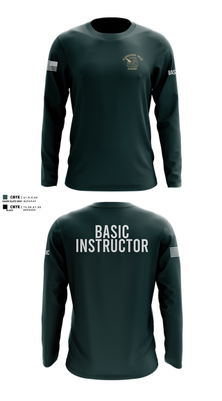 Long Sleeve Performance Shirt, Academy-Basic Unit, Police, Teamtime, Team time, sublimation, custom sports apparel, team uniforms, spirit wear, spiritwear, sports uniforms, custom shirts, team store, custom team store, fundraiser sports, apparel fundraiser