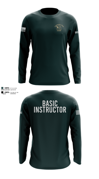 Academy-Basic Unit Long Sleeve Performance Shirt 101