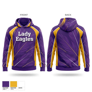 Hoodie, Lady Eagles, Women's Volleyball, Teamtime, Team time, sublimation, custom sports apparel, team uniforms, spirit wear, spiritwear, sports uniforms, custom shirts, team store, custom team store, fundraiser sports, apparel fundraiser