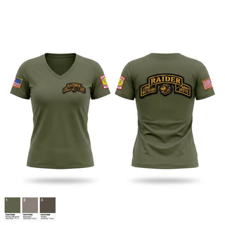 Womens Short Sleeve Vneck Shirt, Lions Battalion Army JROTC Raider Team, Army, Teamtime, Team time, sublimation, custom sports apparel, team uniforms, spirit wear, spiritwear, sports uniforms, custom shirts, team store, custom team store, fundraiser sports, apparel fundraiser
