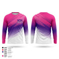 Carolina Track Hawks Long Sleeve Performance Shirt 15
