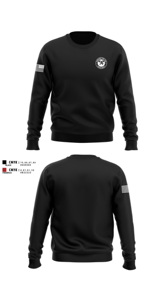 Crew Neck Sweatshirt, Kankakee Twp Fire, , Teamtime, Team time, sublimation, custom sports apparel, team uniforms, spirit wear, spiritwear, sports uniforms, custom shirts, team store, custom team store, fundraiser sports, apparel fundraiser