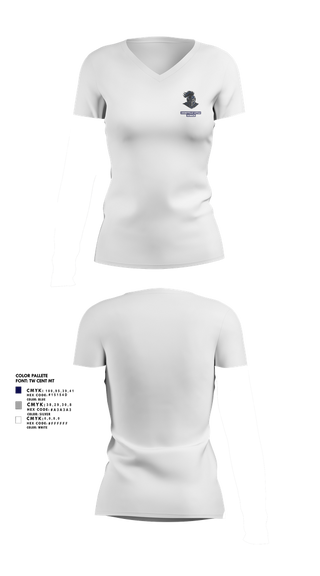 Womens Short Sleeve Vneck Shirt, Cherryville Little Ironmen, , Teamtime, Team time, sublimation, custom sports apparel, team uniforms, spirit wear, spiritwear, sports uniforms, custom shirts, team store, custom team store, fundraiser sports, apparel fundraiser