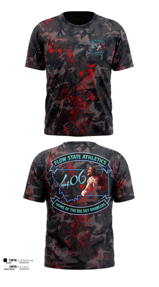Old School Cotton Feel Shirt, Flow State Athletics, , Teamtime, Team time, sublimation, custom sports apparel, team uniforms, spirit wear, spiritwear, sports uniforms, custom shirts, team store, custom team store, fundraiser sports, apparel fundraiser