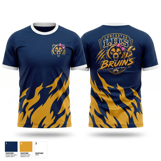 Football Jersey, Lancaster Bruins, , Teamtime, Team time, sublimation, custom sports apparel, team uniforms, spirit wear, spiritwear, sports uniforms, custom shirts, team store, custom team store, fundraiser sports, apparel fundraiser
